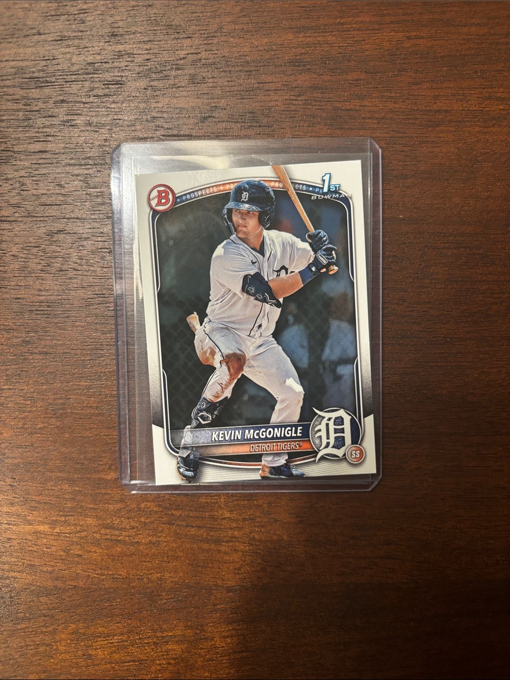 Kevin McGonigle 2025 Bowman 1st Base RC #BP-79